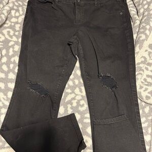 Women’s plus size skinny jeans Torrid size 16